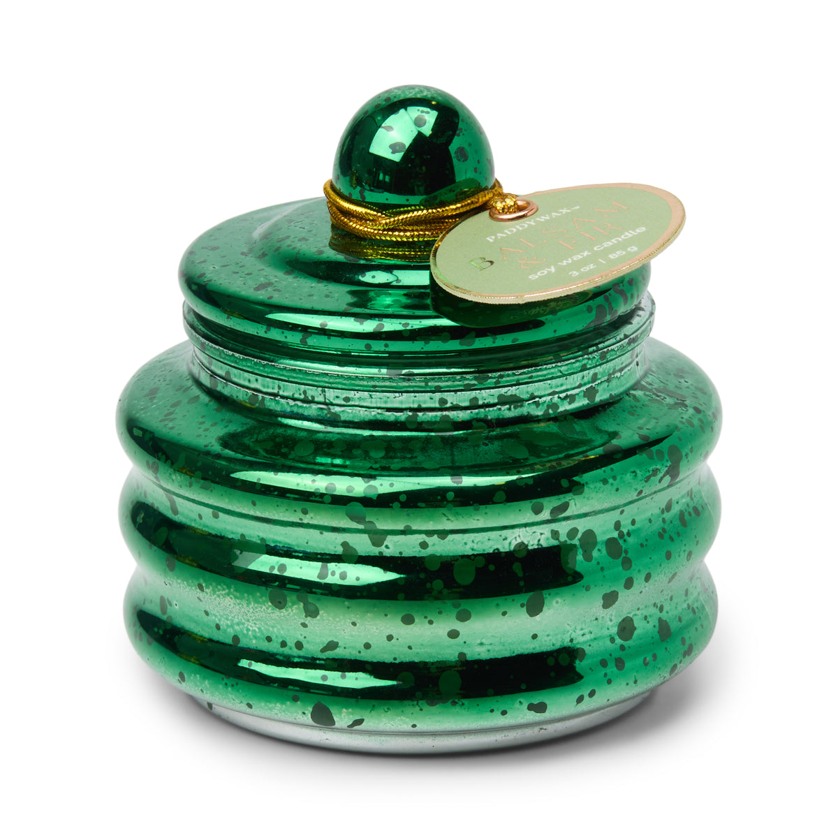 Beam Glass Candle Green Balsam & Fir