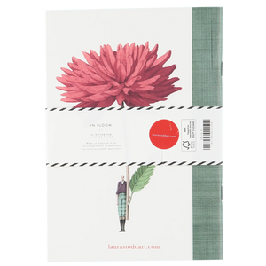 Camellia & Dahlia A5 Notebook