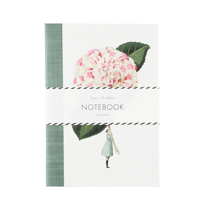 Camellia & Dahlia A5 Notebook