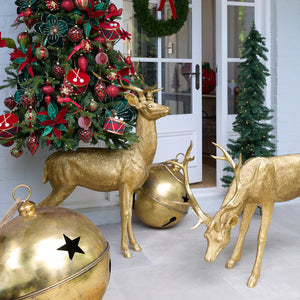 50cm Antiqued Gold Bell
