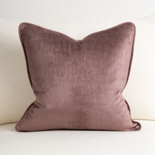 Crushed Velvet Cushion - Sugar Plum