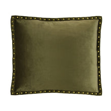 Velvet Studded Cushion - Square