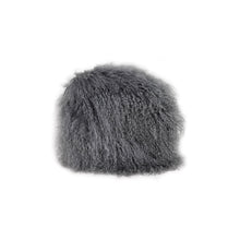 Tibetan Fur Round Cushion