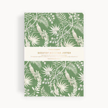 Bespoke Letterpress Jardin Tropical Notepad Jotter