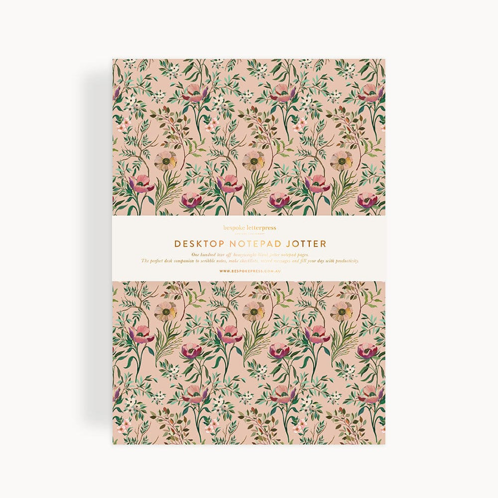 Dancing Poppies Notepad Jotter