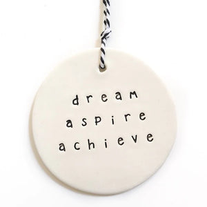 Tag Large - Dream Aspire Achieve