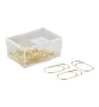 Paper Clips Grande Gold
