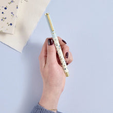 Metal Rollerball Pen Flower Patch