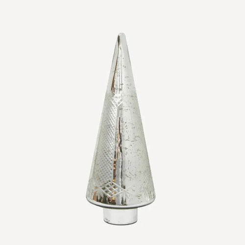 Cut Glass Tree Antique Silver