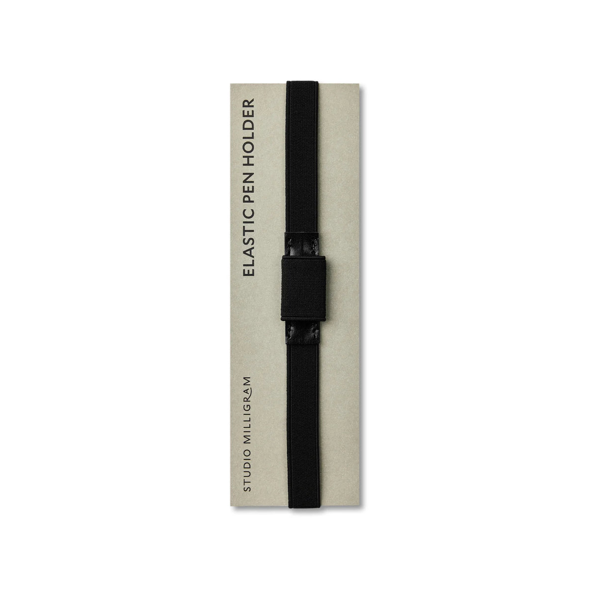 Elastic Pen Holder Black