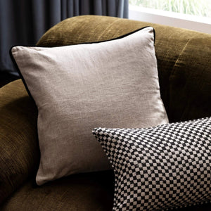 Etro Black Piped Cushion