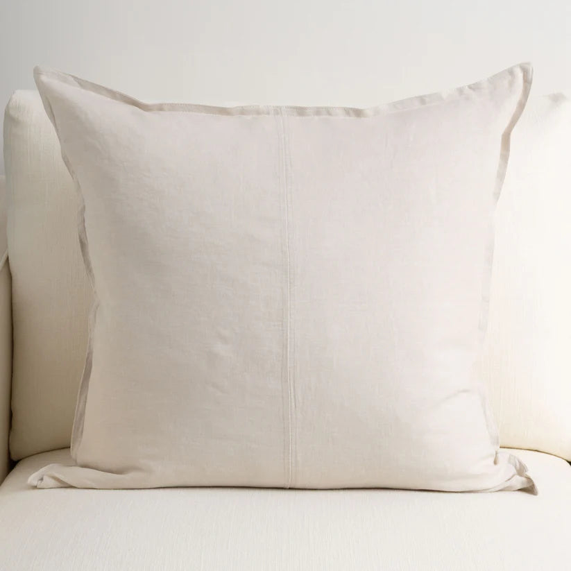 Everyday Linen Cushion - Husk