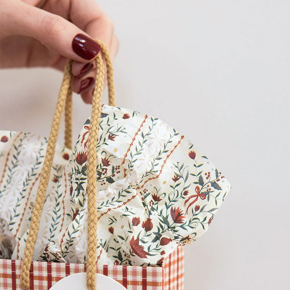 Festive Florals Tissue Paper