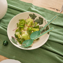 Fig Hand Painted Serving Bowl