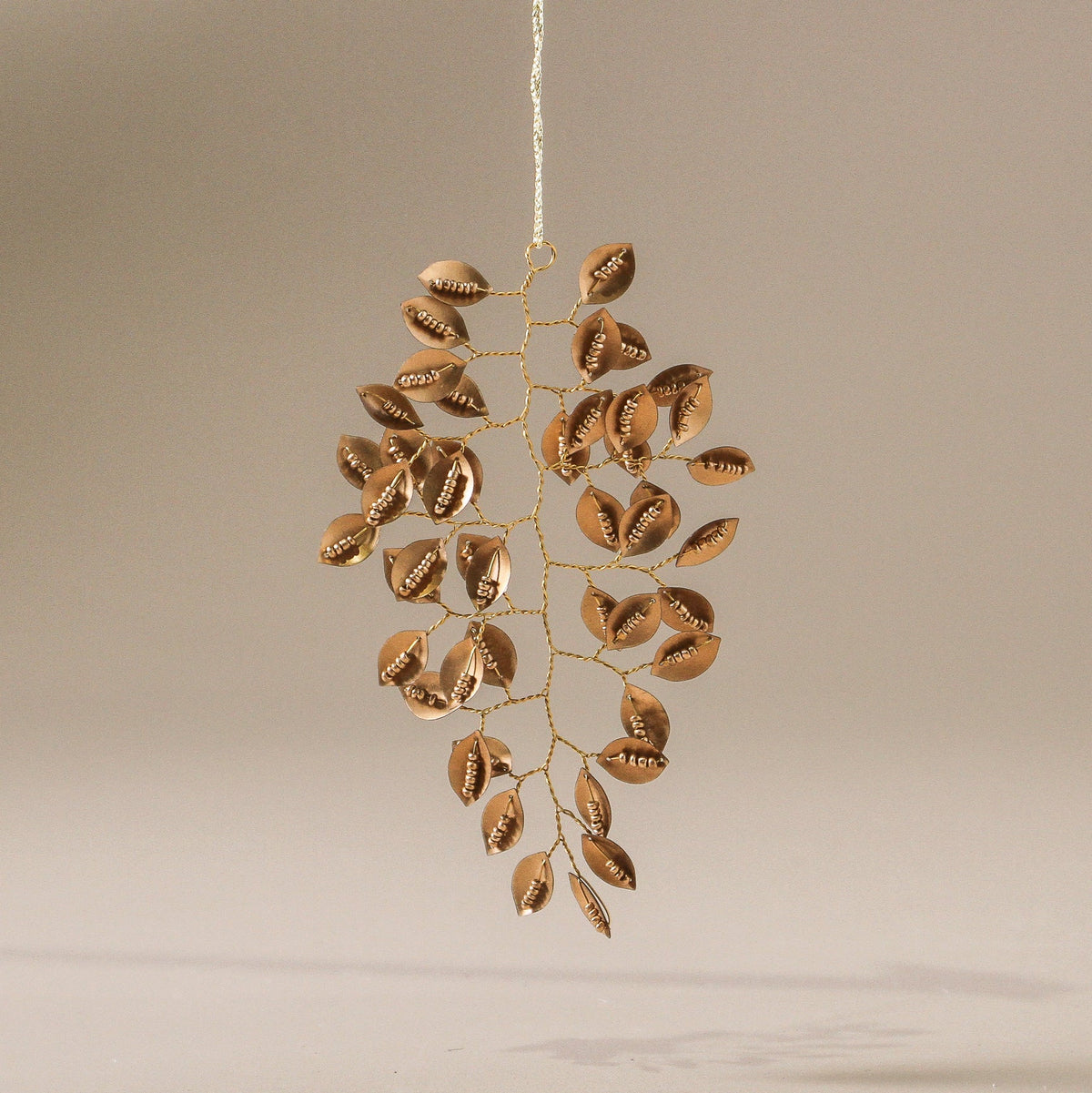 Flora Sequinned Decoration