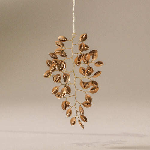 Flora Sequinned Decoration