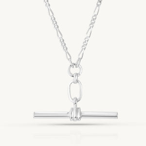 Fob Silver Necklace