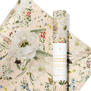 Gift Wrap Roll - Summer Peonies