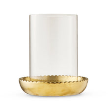 Gold Hurricane Candle Holder Large