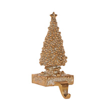 Gold Tree Stocking Holder