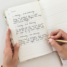 Gratitude Journal Button Fern