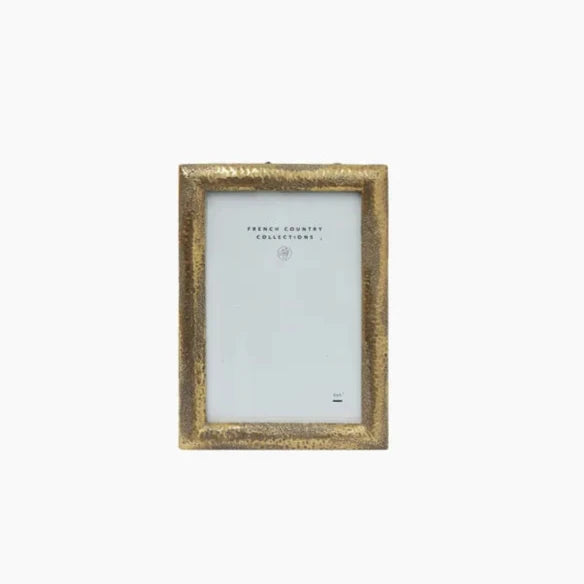 Hammered Gold Photo Frame