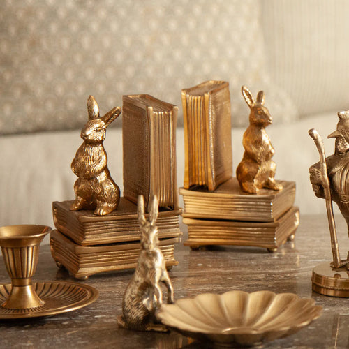 Harvey Rabbit Bookends