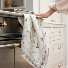 Heirloom Holly Christmas Tea Towel