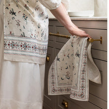 Heirloom Holly Christmas Tea Towel