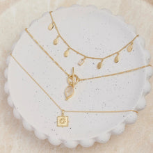 Herkimer Diamond Gold Necklace