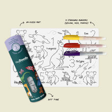 Aussie Animals Mini Colouring & Doodle Mat