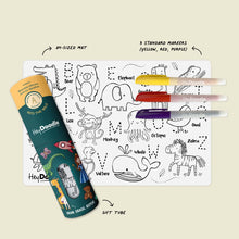 Into The Wild Mini Colouring & Doodle Mat