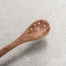 Holed Spoon Olive Wood