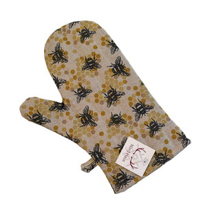 Honey Bee Oven Mitt