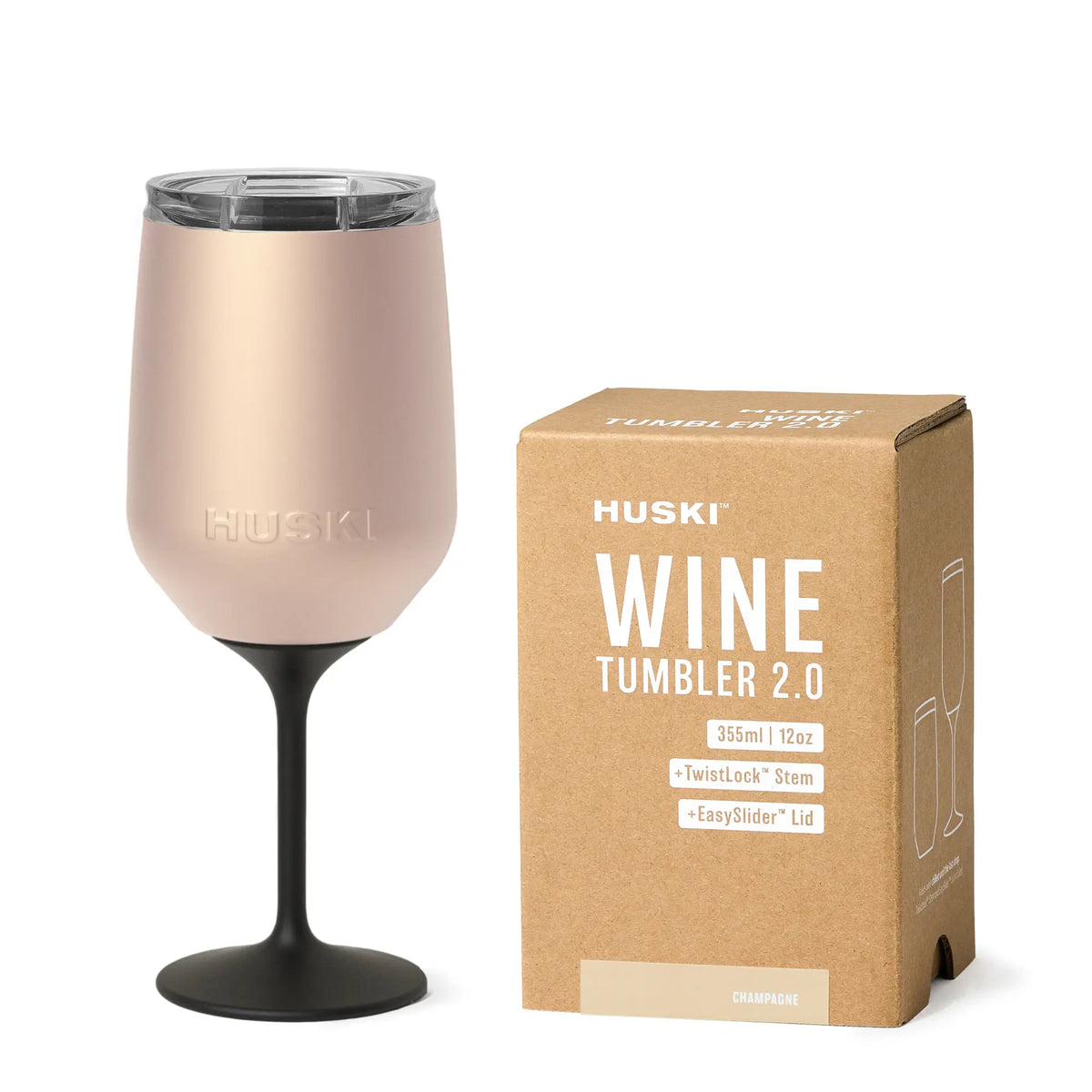 Huski Wine Tumbler - Champagne