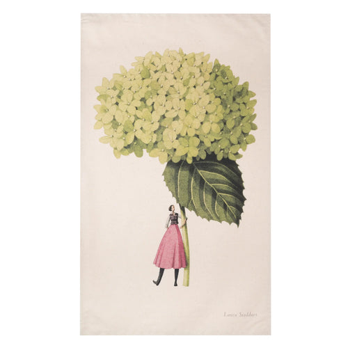 Hydrangea In Bloom Tea Towel