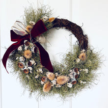 Hand-crafted Dried Floral Wreath