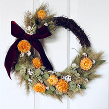 Hand-crafted Dried Floral Wreath