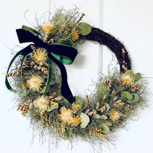 Hand-crafted Dried Floral Wreath
