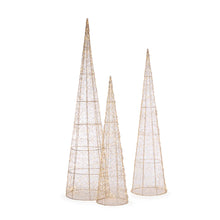 100cm Illuminated Cone Tree