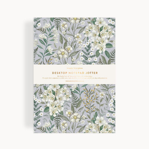 Ivory Garden Notepad Jotter