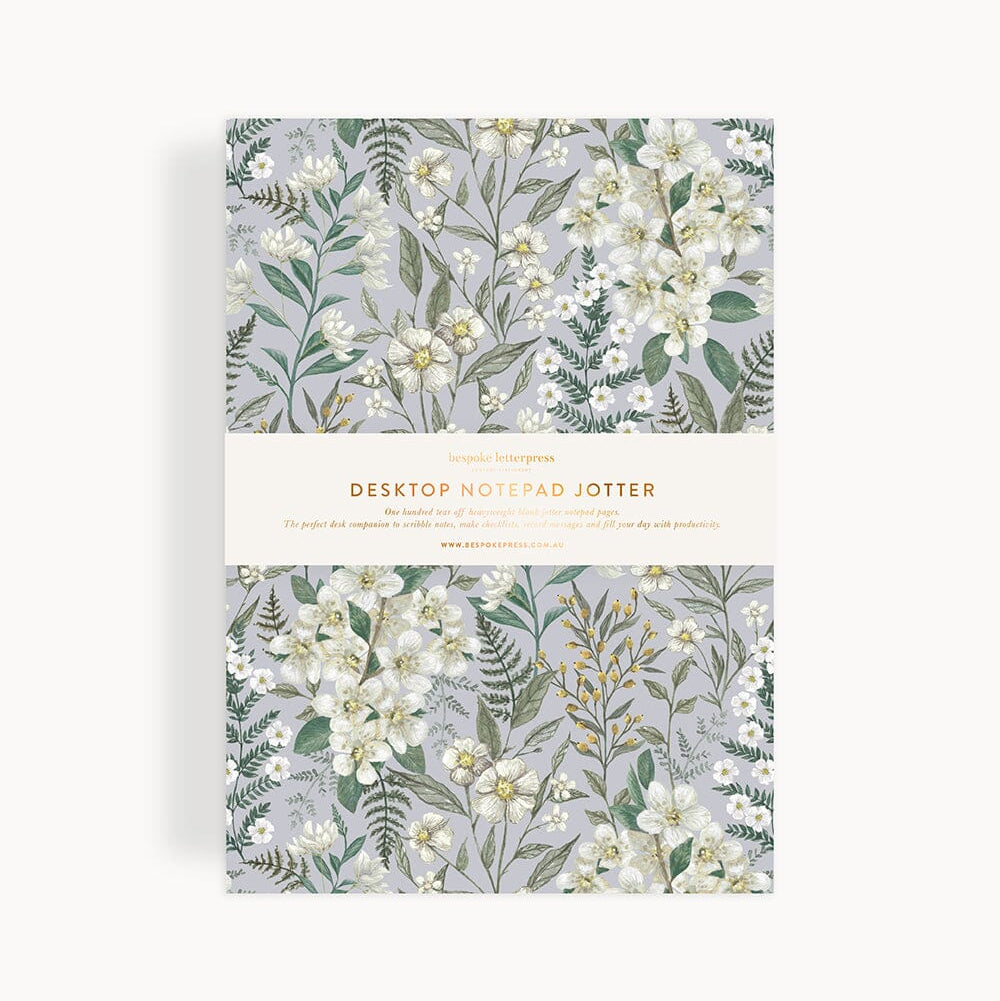 Ivory Garden Notepad Jotter