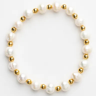 Jiji Pearl Bracelet Gold