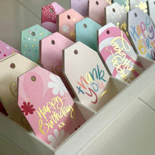 Brushed Heart Gift Tag