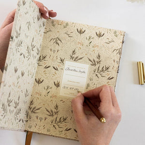 Linen Bound Journal - Meadow