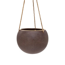 Orbit Hanging Planter Coffee