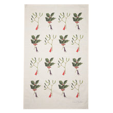 Laura Stoddart Holly Mistletoe Tea Towel