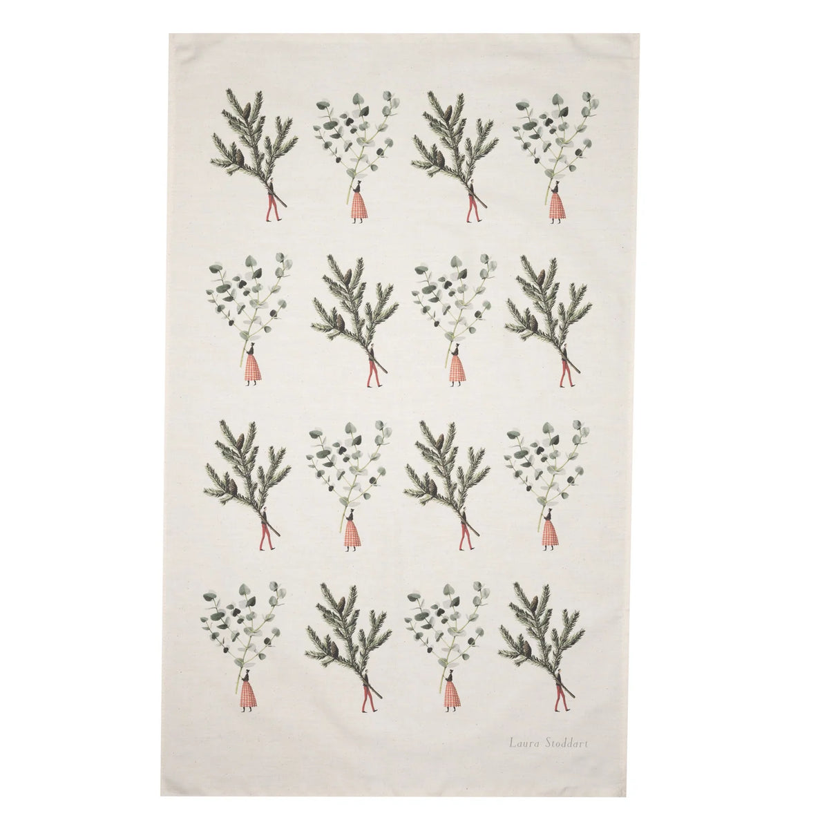 Laura Stoddart Spruce & Eucalyptus Tea Towel