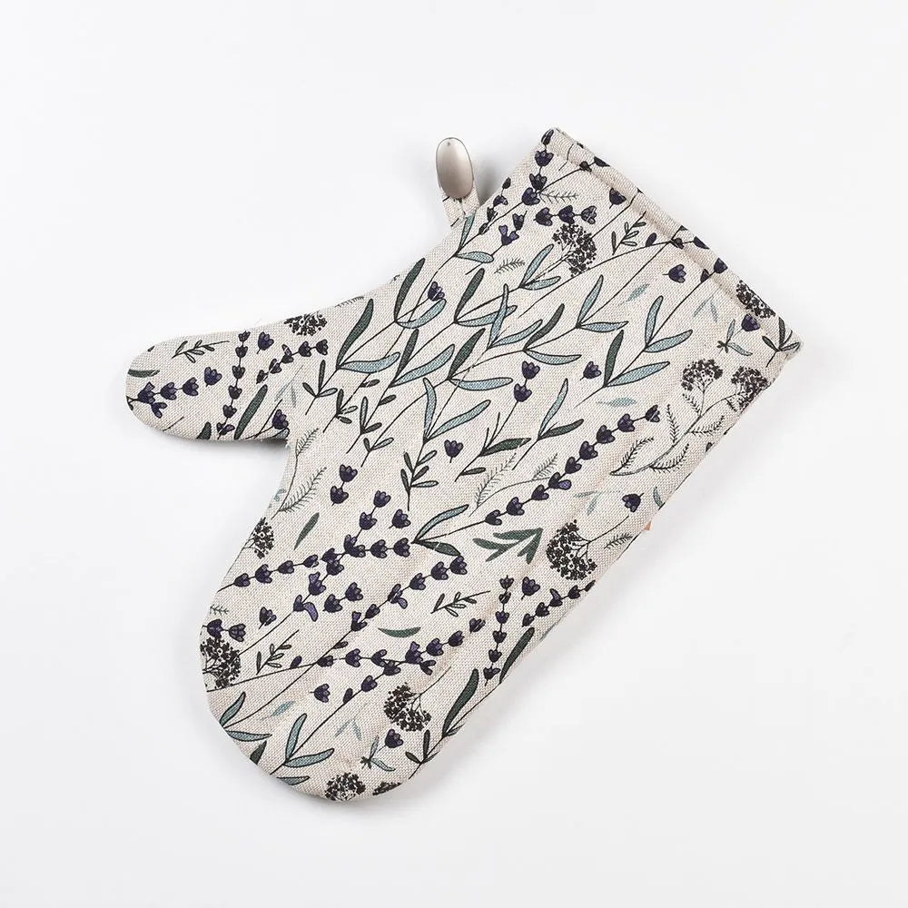 Lavender Fields Oven Mitt