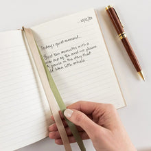 Linen Bound Pocket Journal - Desert Sand